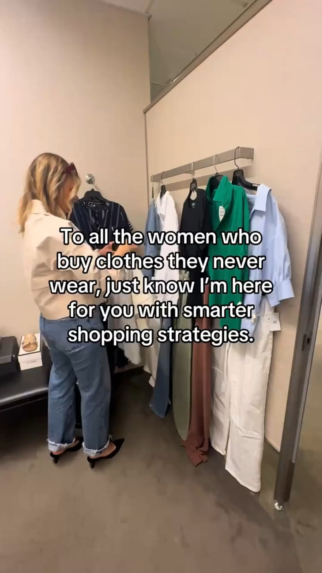 Before you buy ANYTHING, ask: “What will I wear this with?” 

If you can’t think of 3 outfits using what you already own, put it back. 

This one question eliminates closet regret, saves you money, and builds a wardrobe where everything actually gets worn. 

Shop with intention, not impulse. 

💬 Comment SHOP to learn how we help clients build cohesive wardrobes