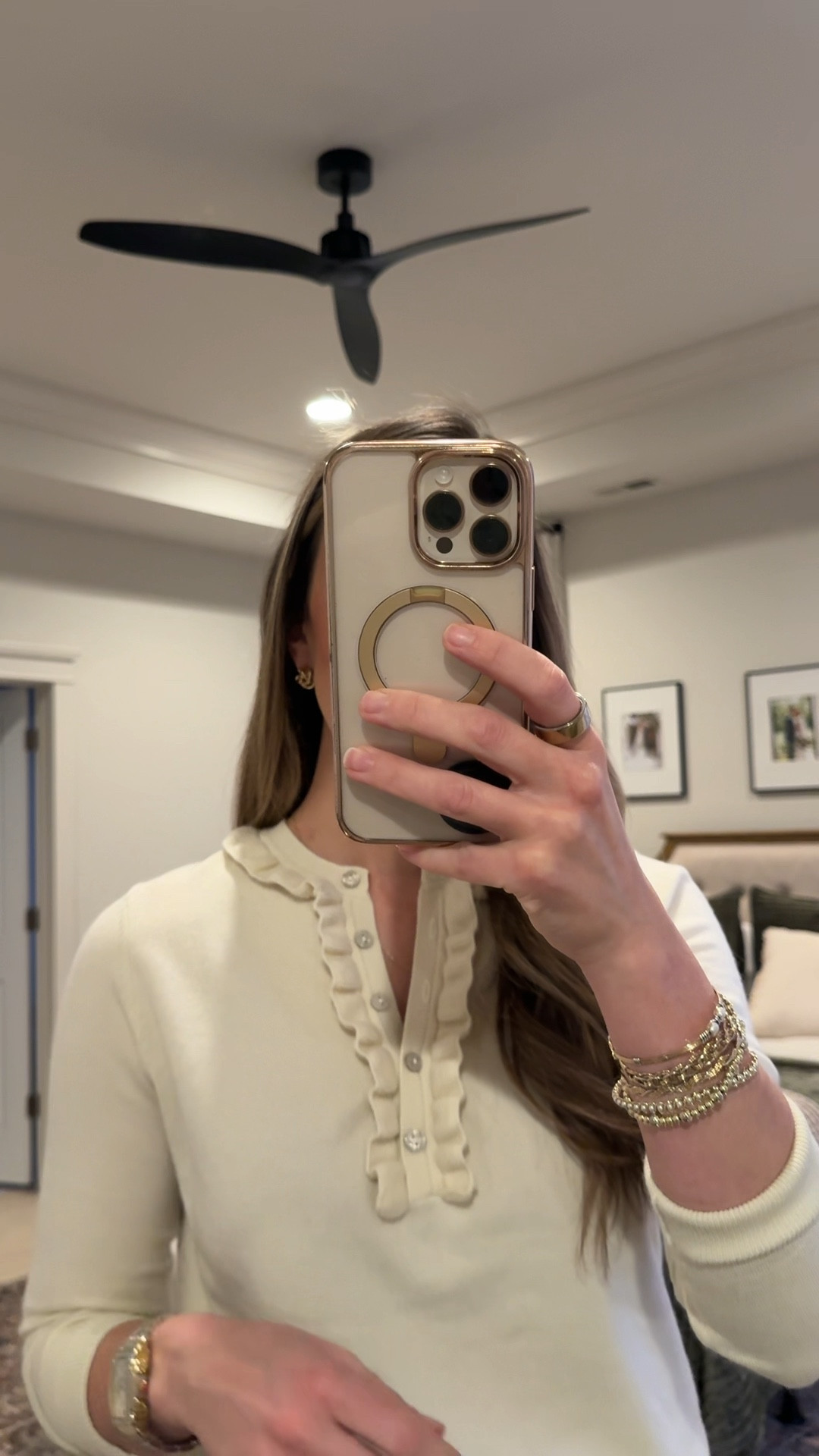 Ruffle details that make a basic feel special ✨
This top from 89th & Madison (S) is such a cute and affordable find. I paired it with Abercrombie high-rise ankle straight jeans in the dark wash — I size up to 26R in darker denim for a little more comfort.

#LTKClassicStyle #AbercrombieJeans #AffordableFinds #MomStyle #WinterOutfit


#LTKWorkwear #LTKootd #LTKgrwm

#LTKmomlife #LTKgrwm #LTKootd