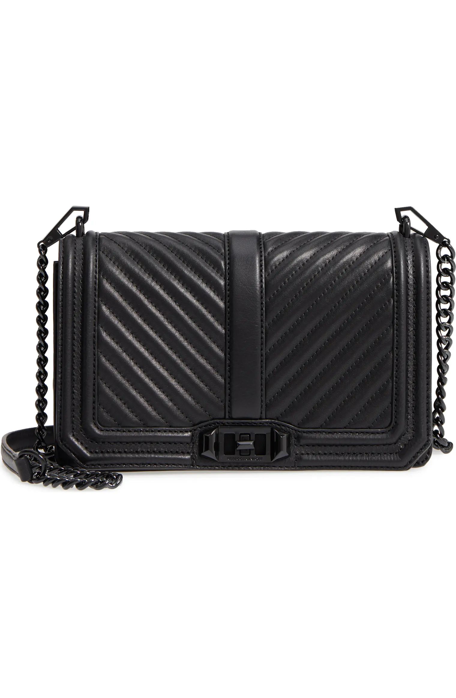 'Chevron Quilted Love' Crossbody Bag | Nordstrom