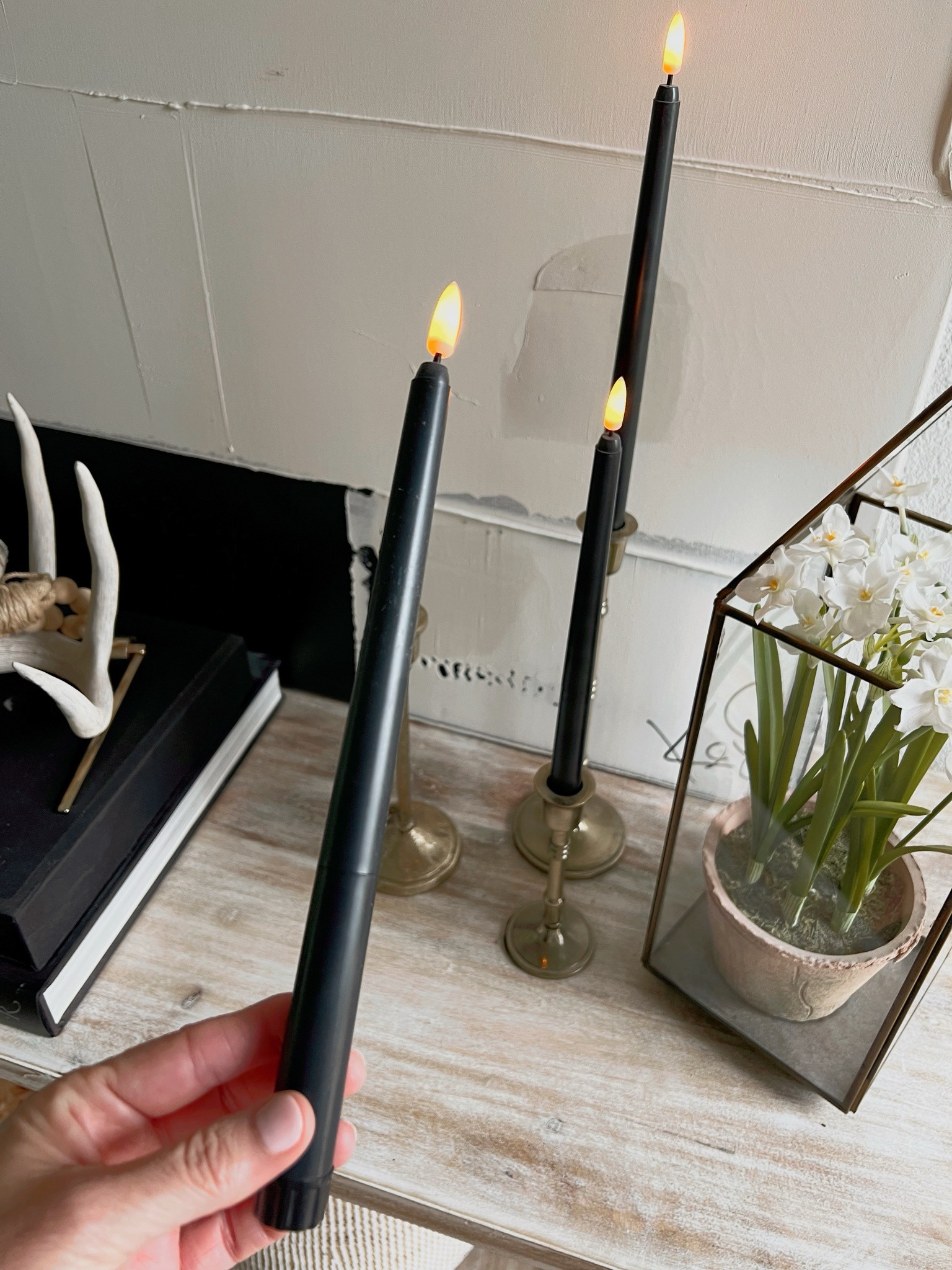 My faux spring flowers are several years old but linked some faux orchids in clay pot currently on sale 

#LTKsalealert #LTKhome