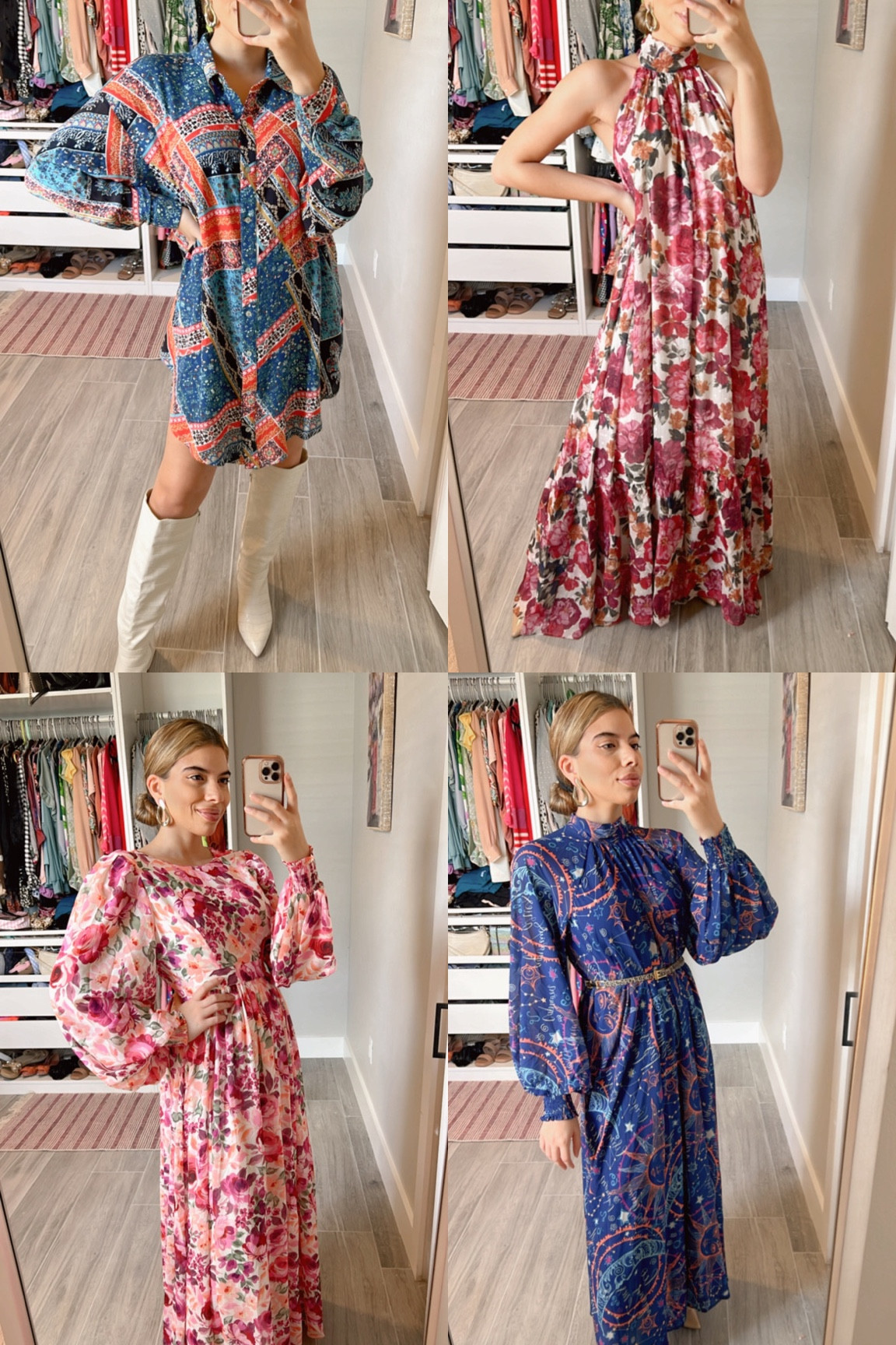 Dresses for any occasion! Casual tunic dress, floral maxi dress, bump friendly dress, wedding guest dress, gender reveal baby shower dress, long sleeve dress, special occasion dress. 

#LTKstyletip #LTKunder100 #LTKwedding