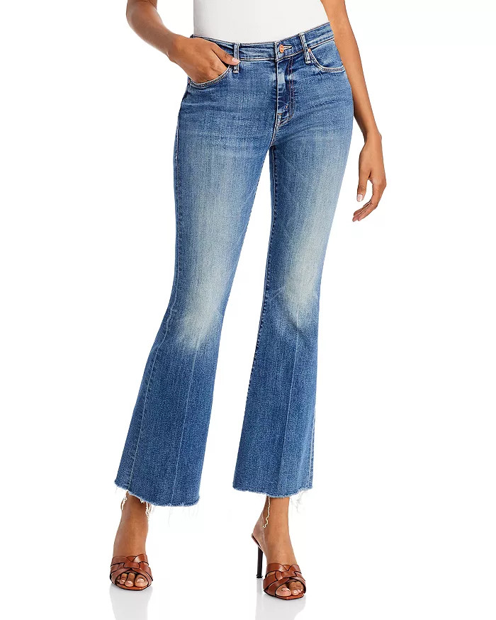 MOTHER The Weekender Mid Rise Flared Jeans Women - Bloomingdale's | Bloomingdale's (US)