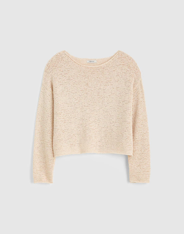 Boatneck Pullover Sweater | Madewell