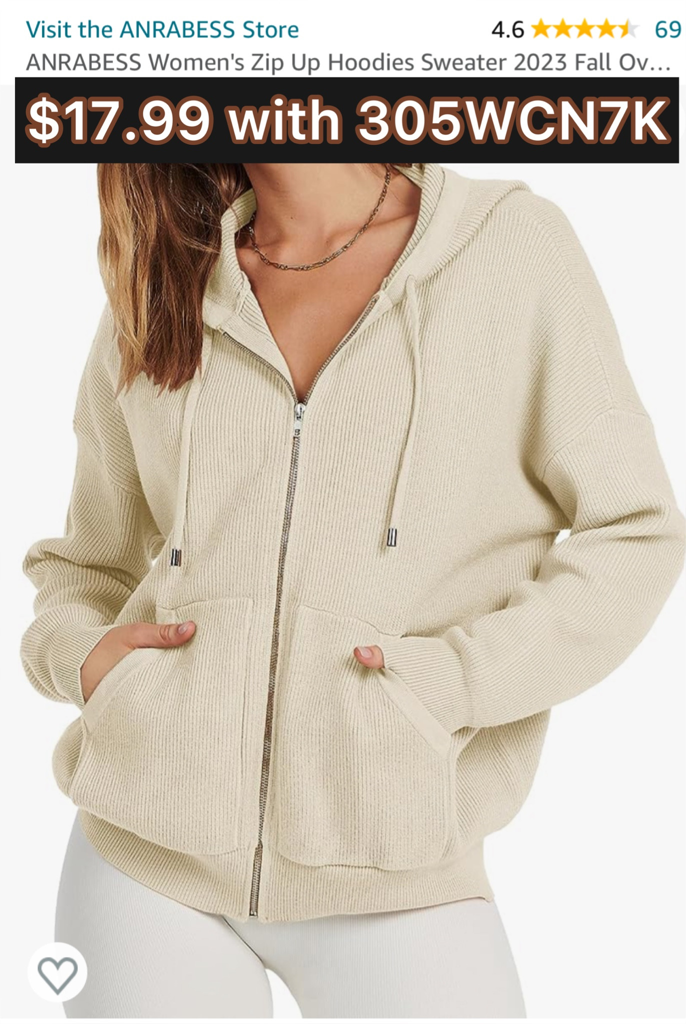 Hoodie 

#LTKfindsunder50 #LTKSeasonal #LTKsalealert