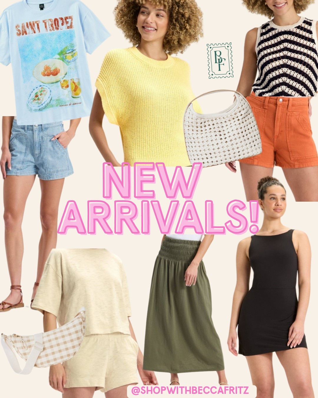 WELL WELL WELL…look what just hit Target 😏🔥 These new arrivals are too cute to scroll past & that black tennis dress? It’s a serve. The yellow knit? Add to cart to wear with the denim shorts or it the cream to wear with green skirt. The gingham belt bag?? OBSESSED. ✨

I’m not saying you need it all…but I’m also not not saying it 👀

🛍️ Tap to shop the drop before sizes 💨
#TargetSlays #NewDropAlert #LTKTarget #AddToCartEnergy #ShopWithBeccaFritz #BeccaFritzFinds


#LTKSummerEdit #LTKFindsUnder50 #LTKSaleAlert