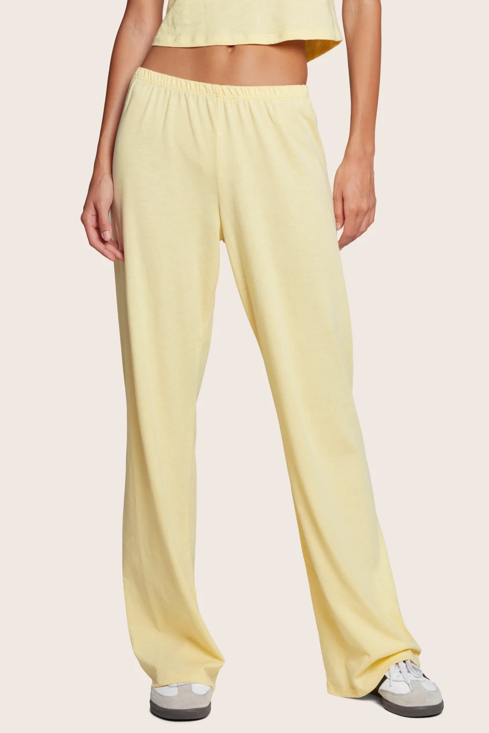 CLASSIC COTTON DAILY LINNY PANTS - LEMONADE | SET Active