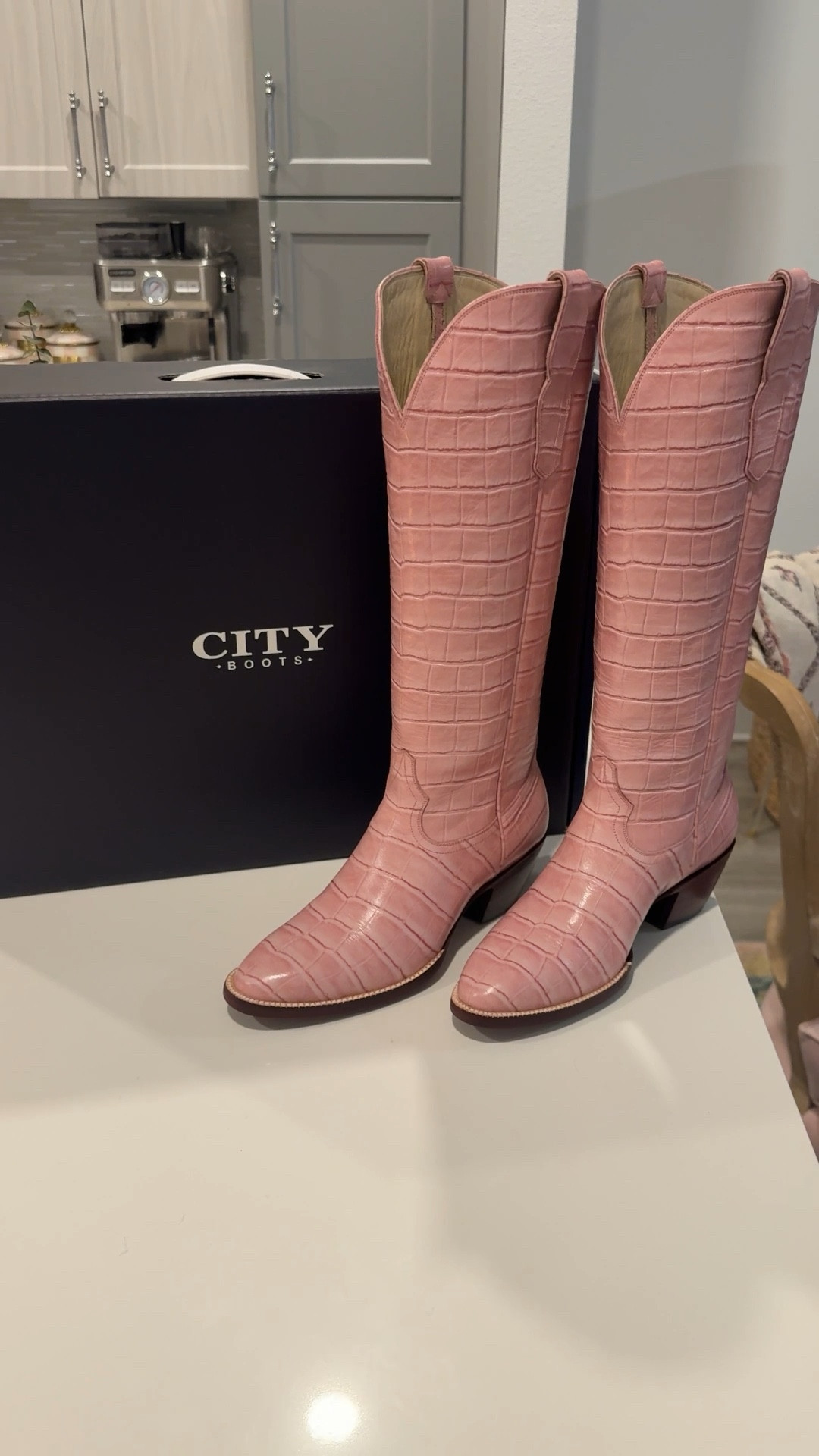 Pink boots !!! I’m unwell 

So cute and so far so comfy - I’ll keep yall updated! I stayed TTS 

#LTKootd #LTKdayinmylife #LTKSeasonal