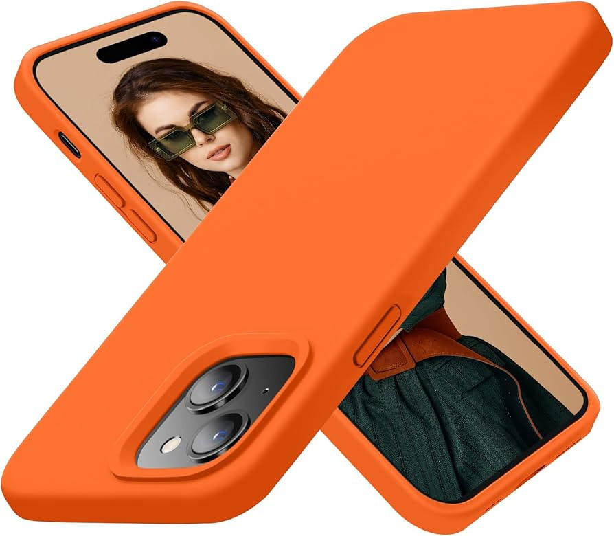 Cordking Designed for iPhone 15 Case,Silicone Ultra Slim Shockproof Protective Phone Case with [S... | Amazon (US)