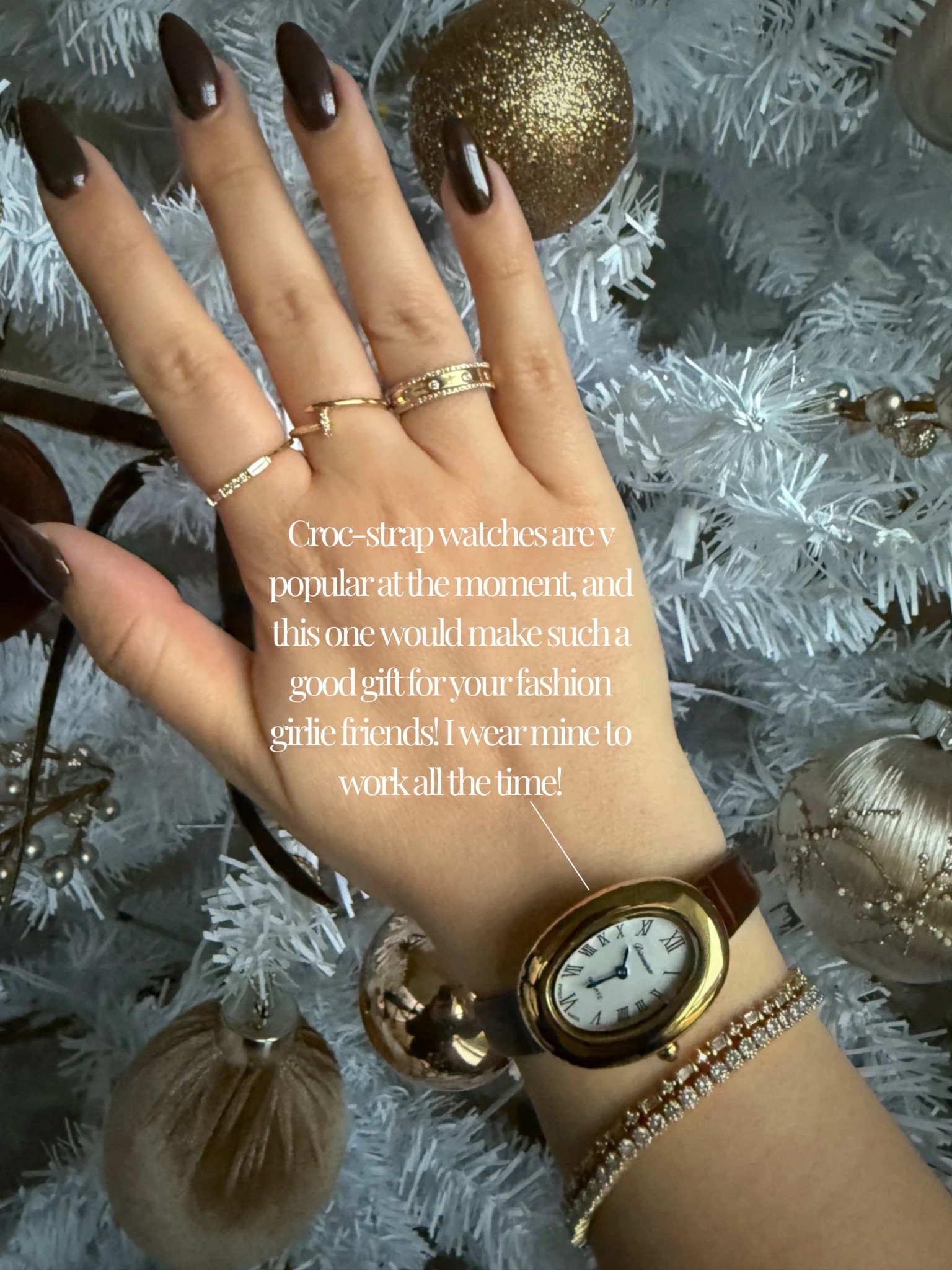 Amazon watch | croc strap watch | gifts for friends 



#LTKGiftGuide #LTKCyberWeek #LTKWorkwear