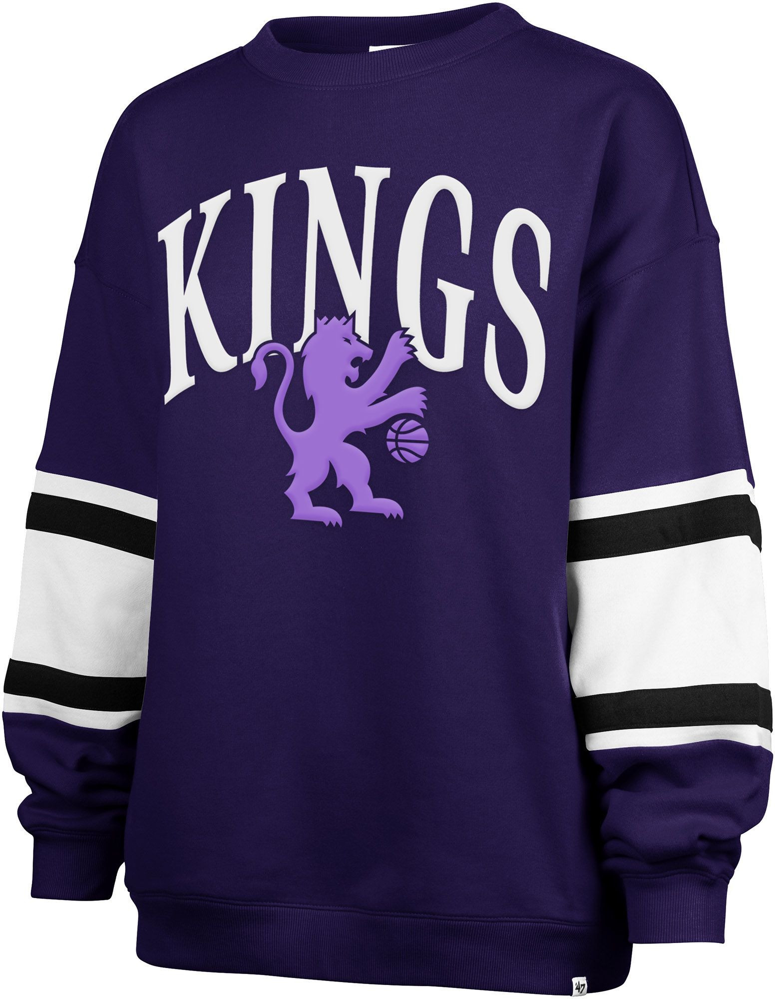 '47 Women's 2025-26 City Edition Sacramento Kings Steadfast Crewneck Sweatshirt, XL, Purple | DICK'S Sporting Goods