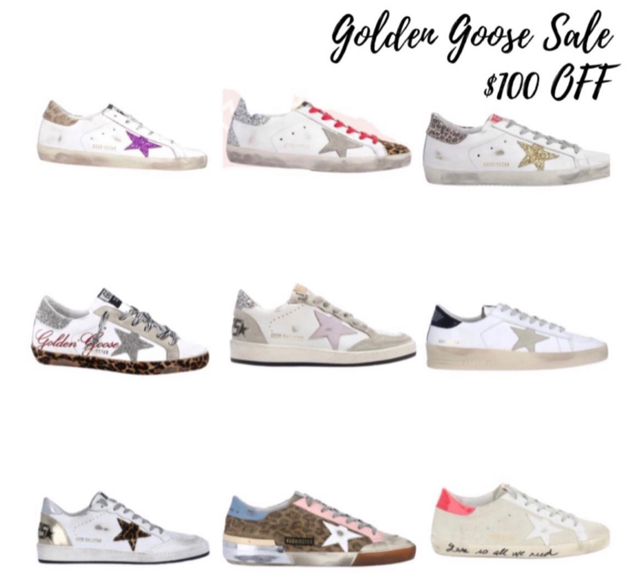 Golden goose shoe sale 

#LTKsalealert #LTKshoecrush #LTKSeasonal