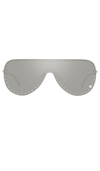 Glam Medusa in Pale Gold & Light Grey Mirror Silver | Revolve Clothing (Global)