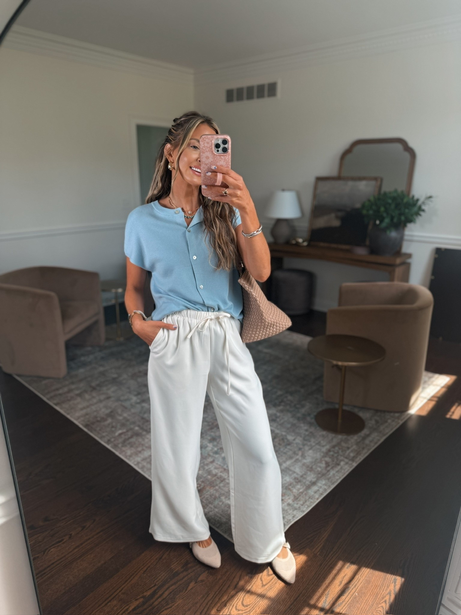 Summer office outfit idea! Lightweight, comfy but chic and stylish.

#LTKootd #LTKdayinmylife #LTKWorkwear