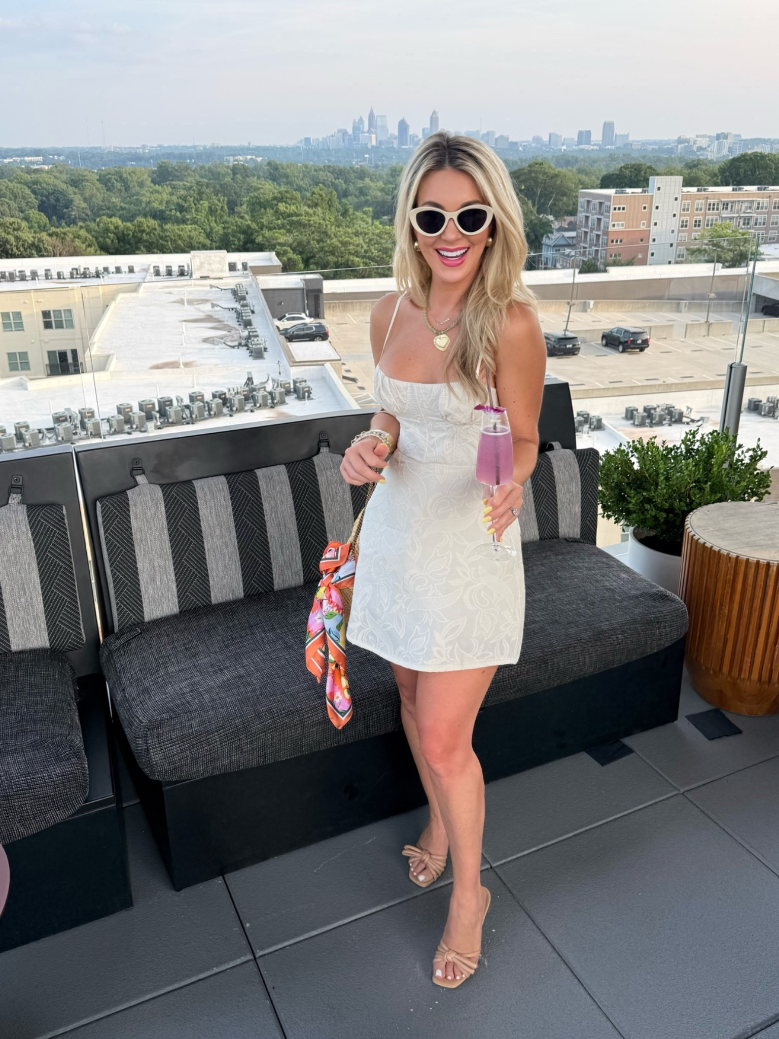 Ivory mini dress with the prettiest fabric detail. Wearing size small.

New Romance Your Life Collection launch at VICI Collection. Fall florals, feminine romance, lace, elegance this collection has it all!  Shop my favs & use code KRISTYSAVE35 until 7/31/26 or use code KRISTYSAVE30 after.  

#FallTransition #FallFlorals #FallOutfit #FallFit #FallOutfitInspiration #VICICollection #FallMaxiDress #FallMiniDress #MinBridalDress #BridalDress #BacheloretteDress

#LTKOver40 #LTKootd