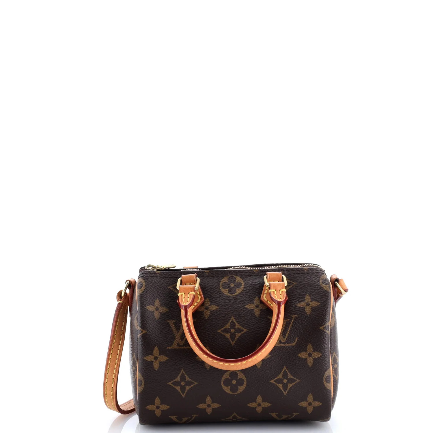 Speedy Bandouliere Bag Monogram Canvas Nano | Rebag