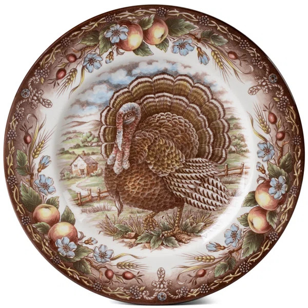 Turkey 8.25" Salad Plate (Set of 2) | Wayfair North America