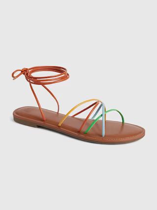 Strappy Lace-Up Sandals | Gap (US)