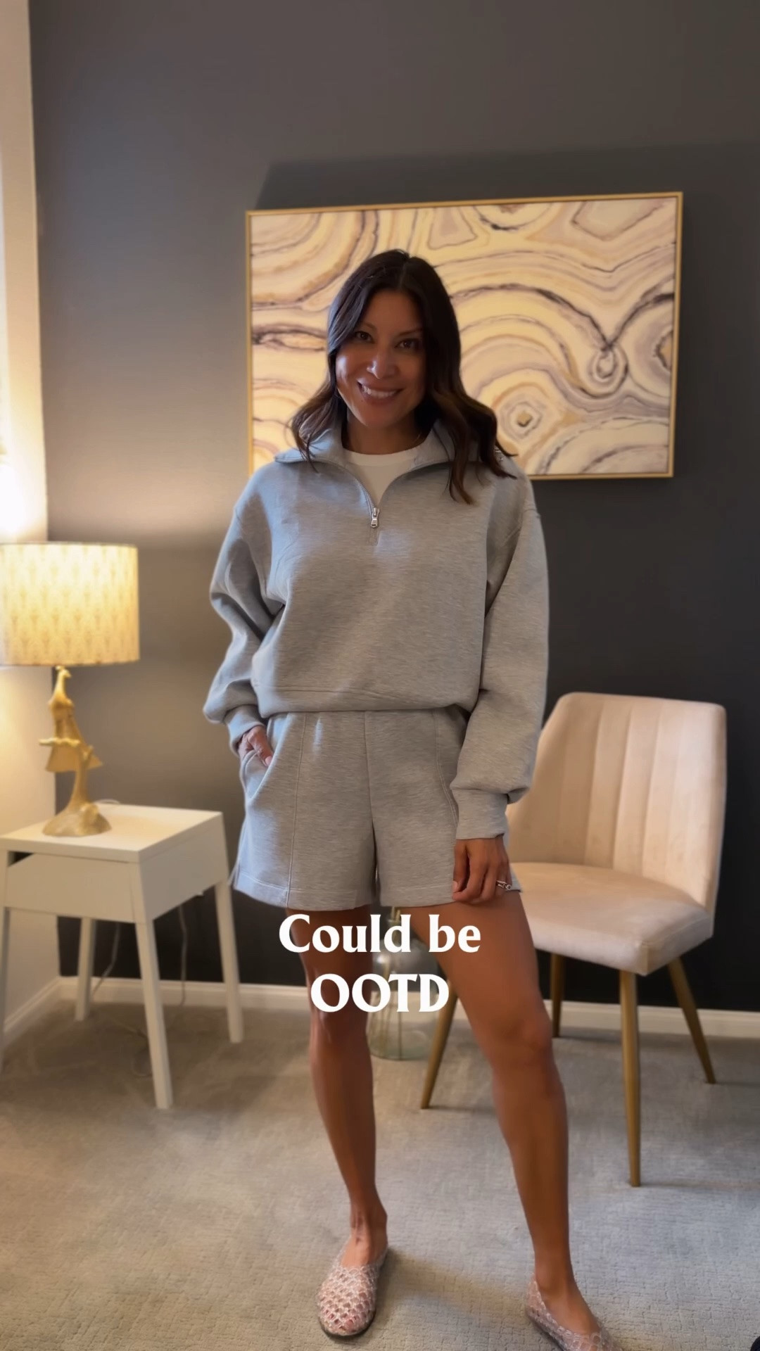 A soft set to run errands or relax in.
Old Navy 
Wearing xs in both pieces 
Top has a relaxed fit 

Spring style 
Vacation outfit 
Summer set

#LTKPetite #LTKootd #LTKActive