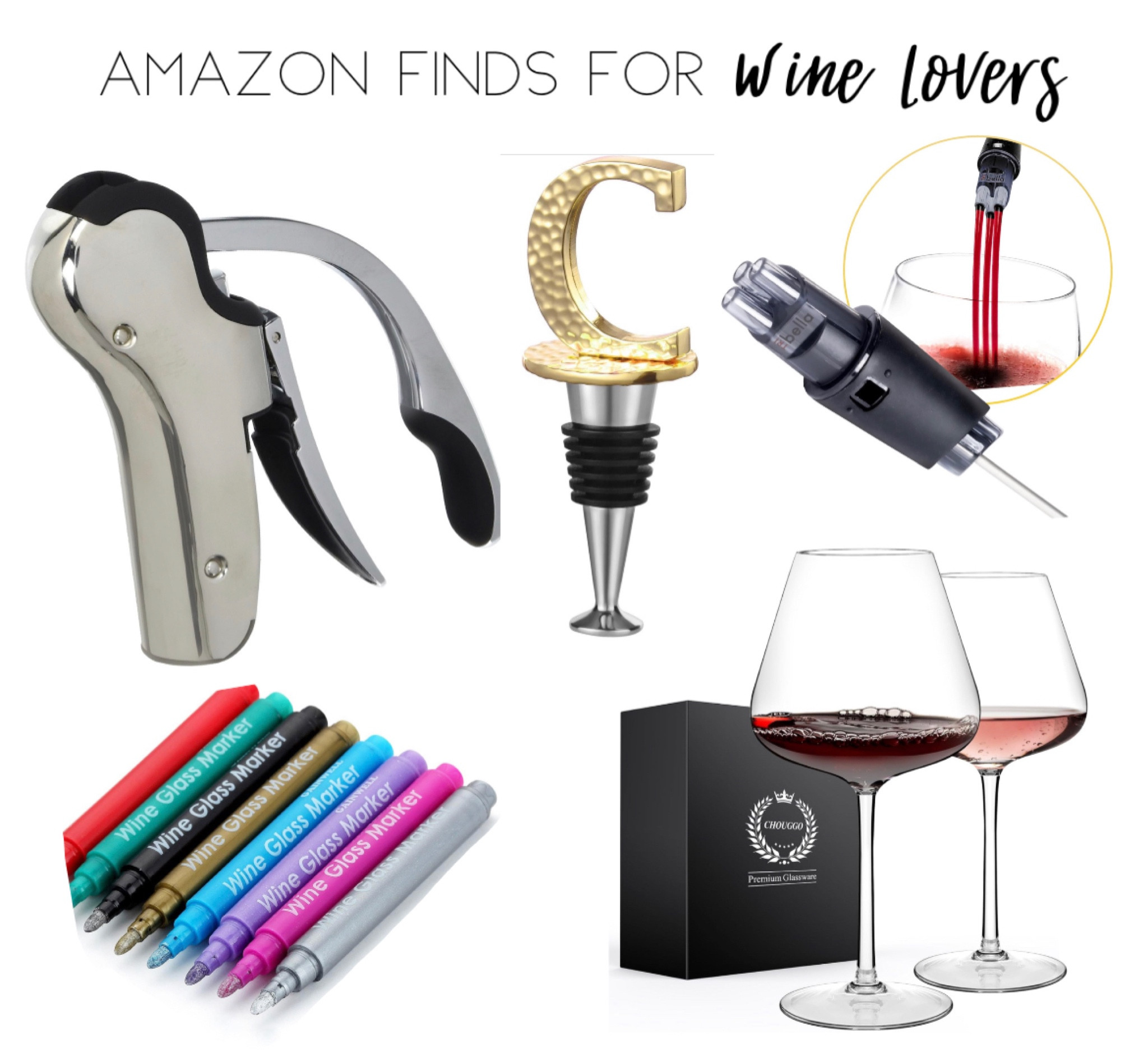 Amazon Find for Wine Lovers! 
#wine #wineaccessories #winelover #amazon #amazonginds #amazonhome #amazongadgets #amazonwine 

#LTKparties #LTKfindsunder50 #LTKhome