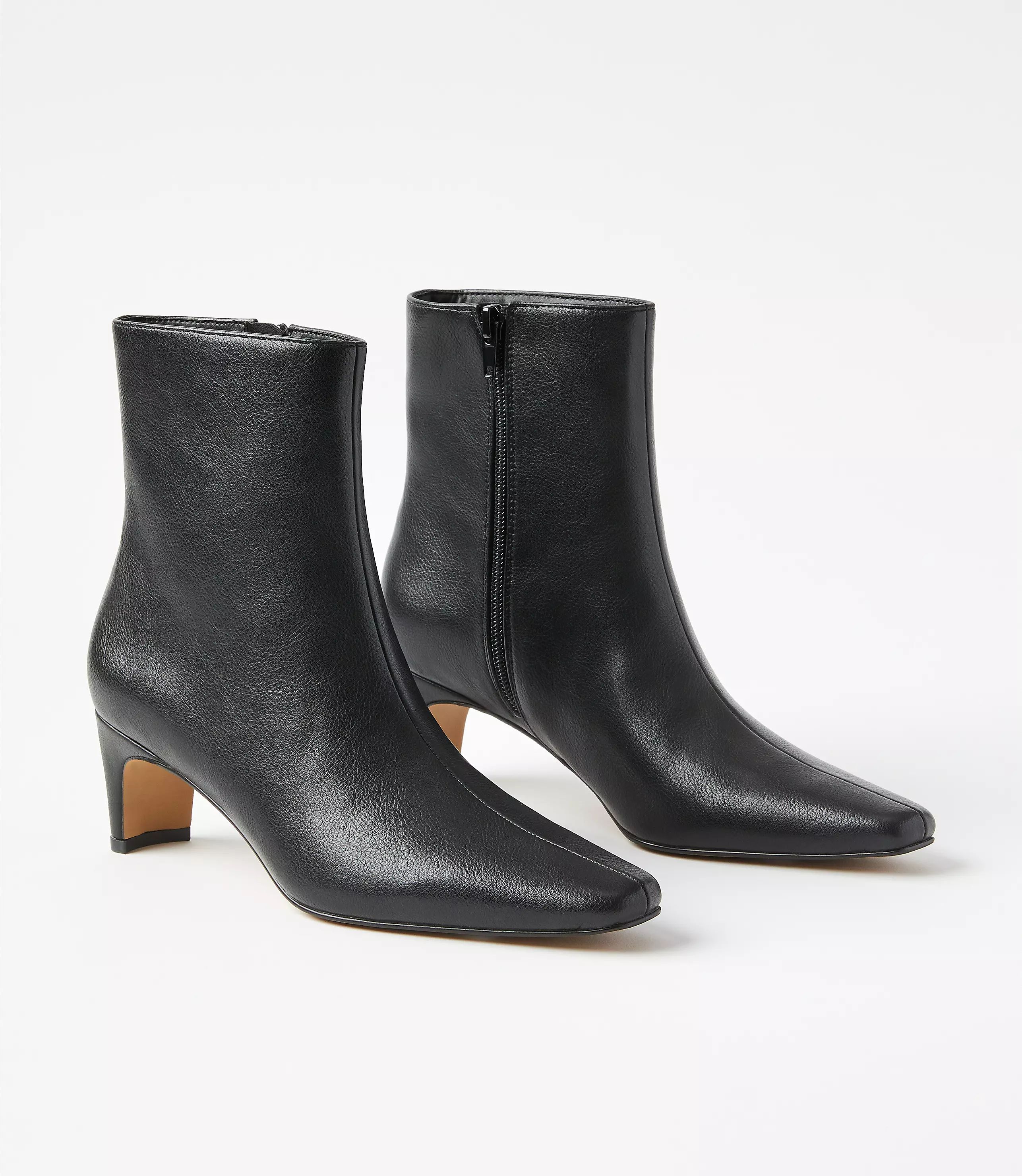 Squared Pointy Toe Booties | LOFT