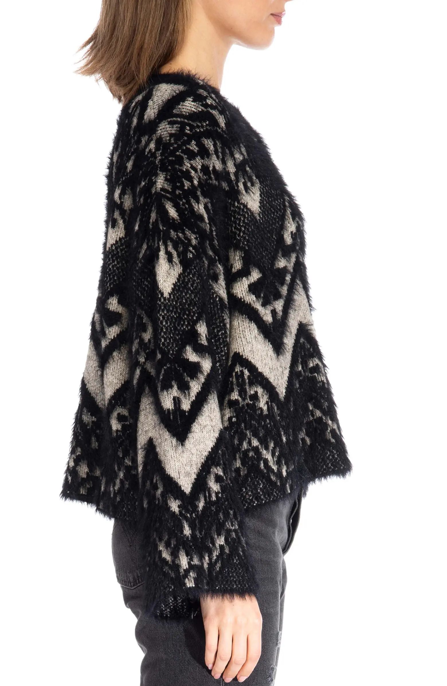 Bobeau Eyelash Jacquard Pullover | Nordstrom | Nordstrom