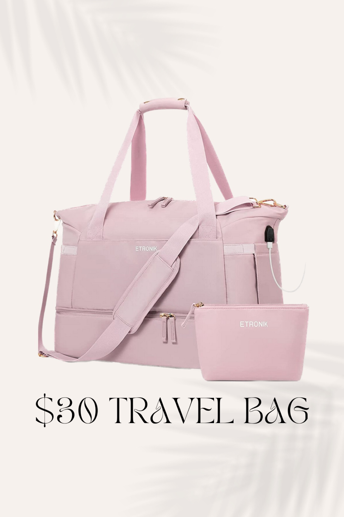 ON SALE Best travel bag, gym bag: $30 on Amazon and on sale: perfect holiday gift idea . 

#LTKunder50 #LTKGiftGuide #LTKtravel