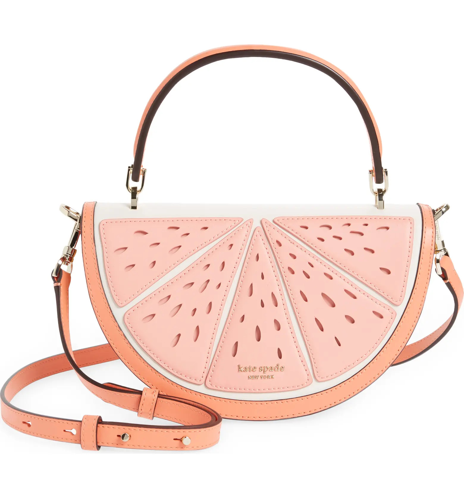 kate spade new york squeeze wicker 3d grapefruit crossbody bag | Nordstrom | Nordstrom