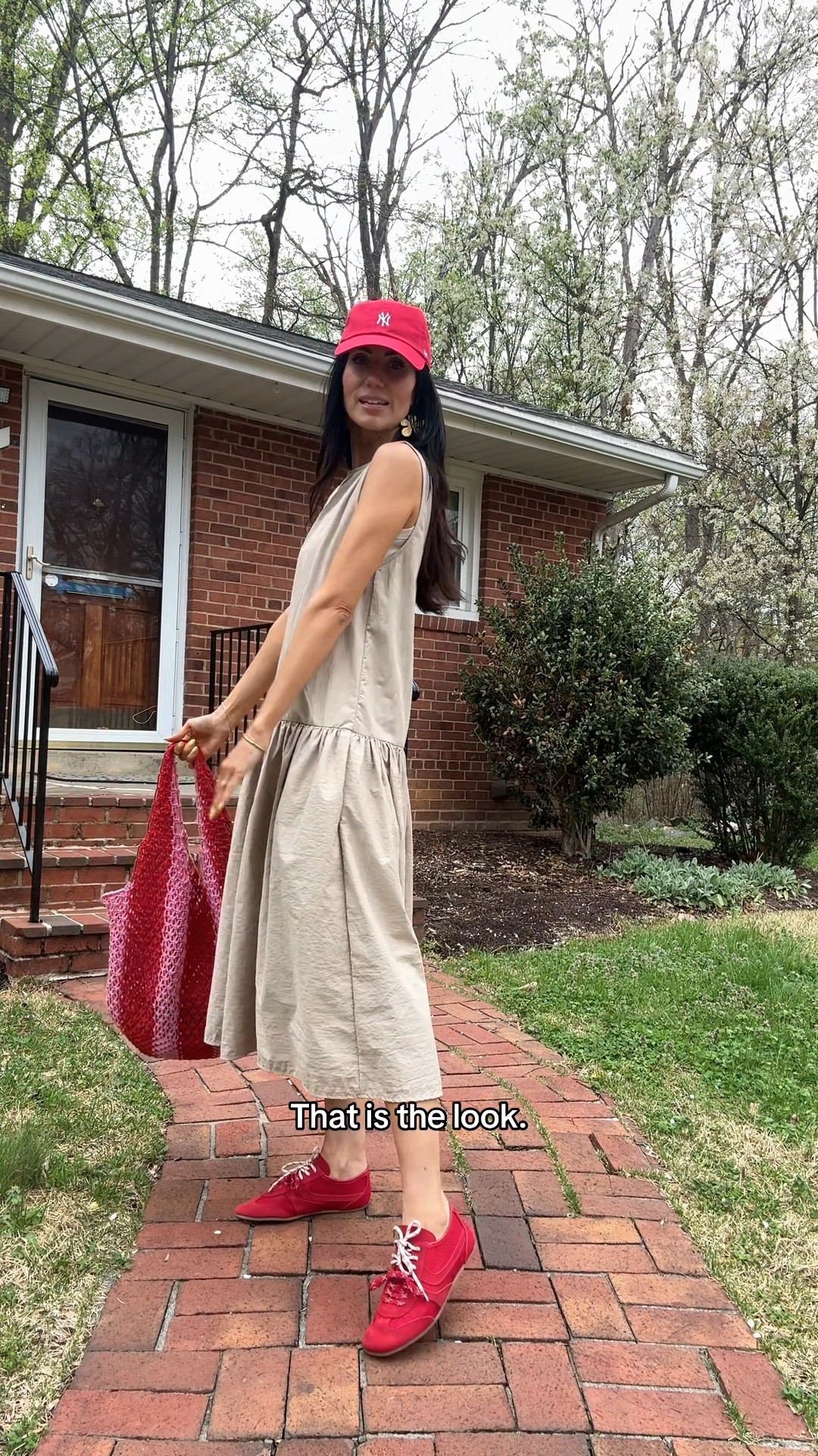 The boys didn’t like this dress- but I do! Drop waist and oversized. 