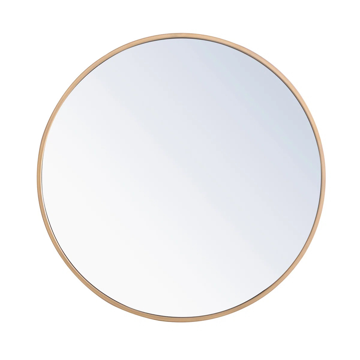 Sabine Metal Round Wall Mirror | Wayfair North America