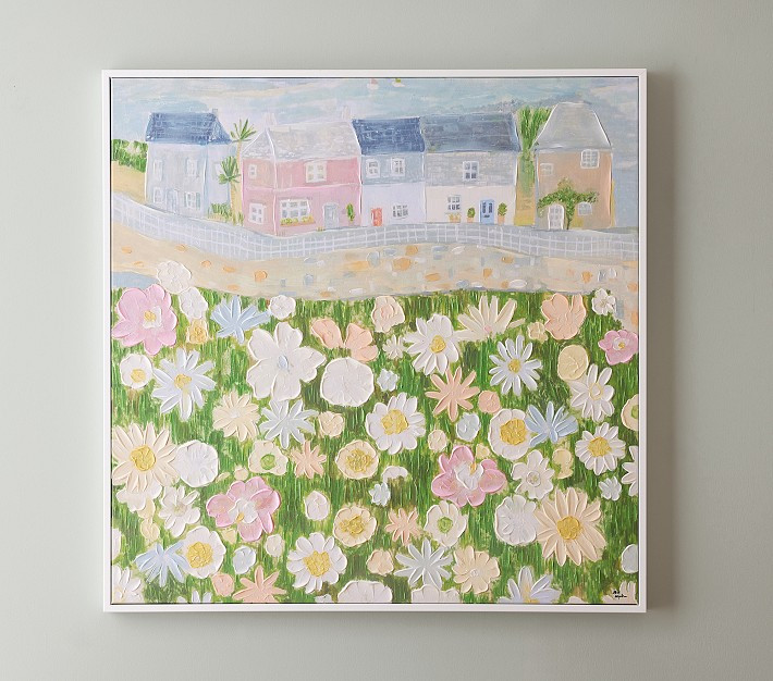 Floral Meadow Art (30") | Pottery Barn Kids