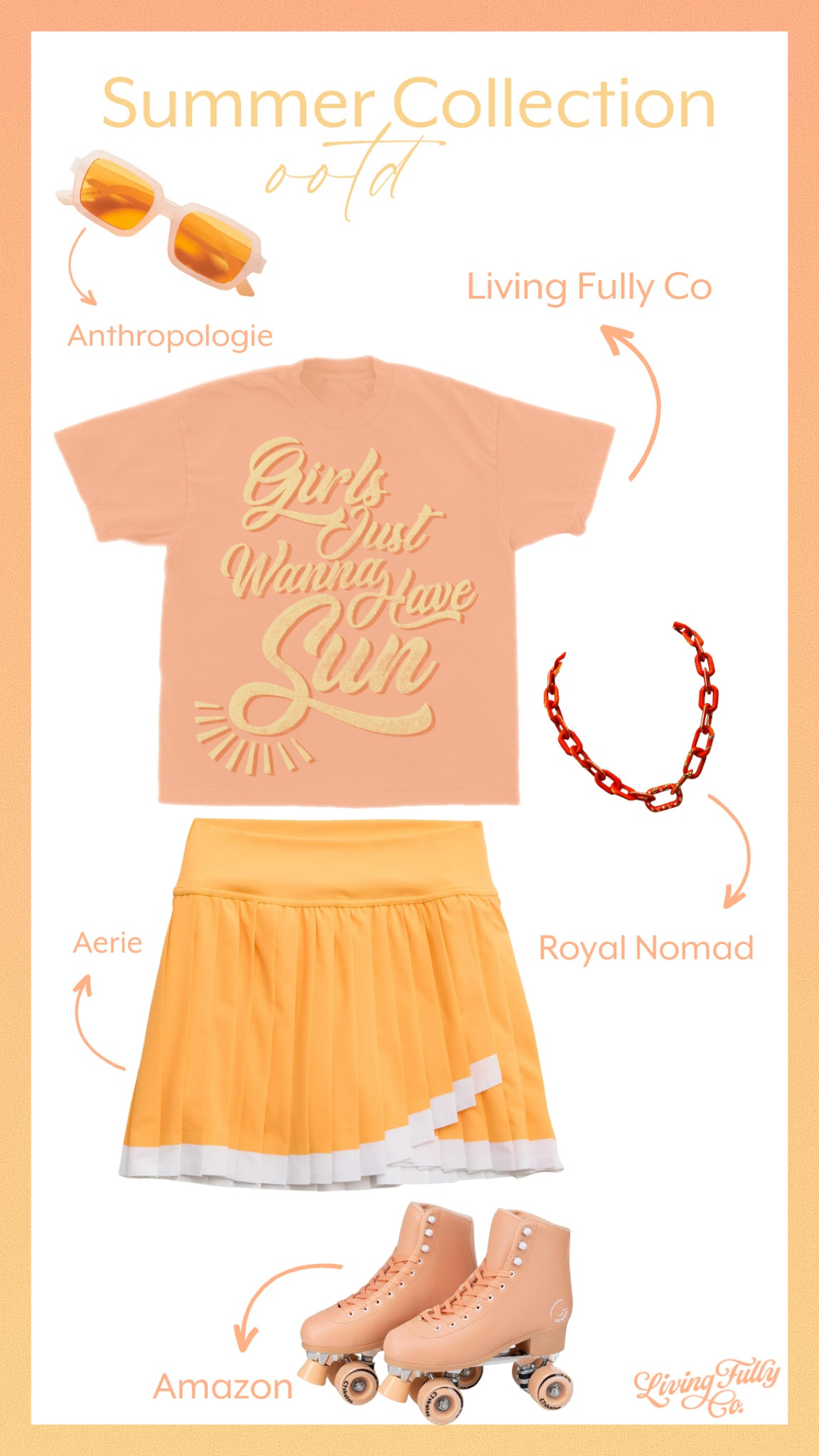 Girls just wanna have sun OOTD 🧡☀️✨  

#LTKSeasonal #LTKTravel #LTKStyleTip