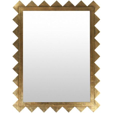Mark & Day Houtdorp Traditional Gold Wall Mirror Gold 45 x 57 | Walmart (US)