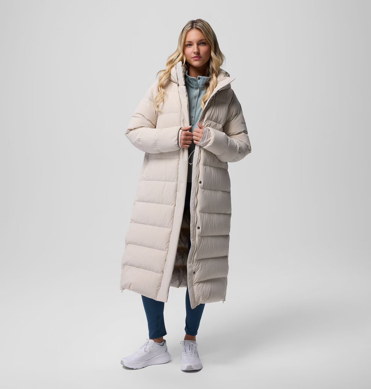 Women's Amaze Puff™ Long Hooded Jacket | Columbia Sportswear