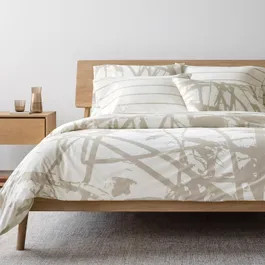 Reed Driftwood Duvet Cover | Unison