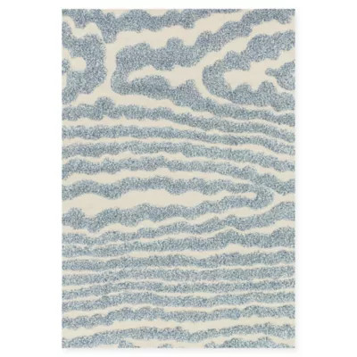 Loloi Rugs Enchant 5'3 x 7'7 Loomed Area Rug in Ivory/Light Blue | Bed Bath & Beyond
