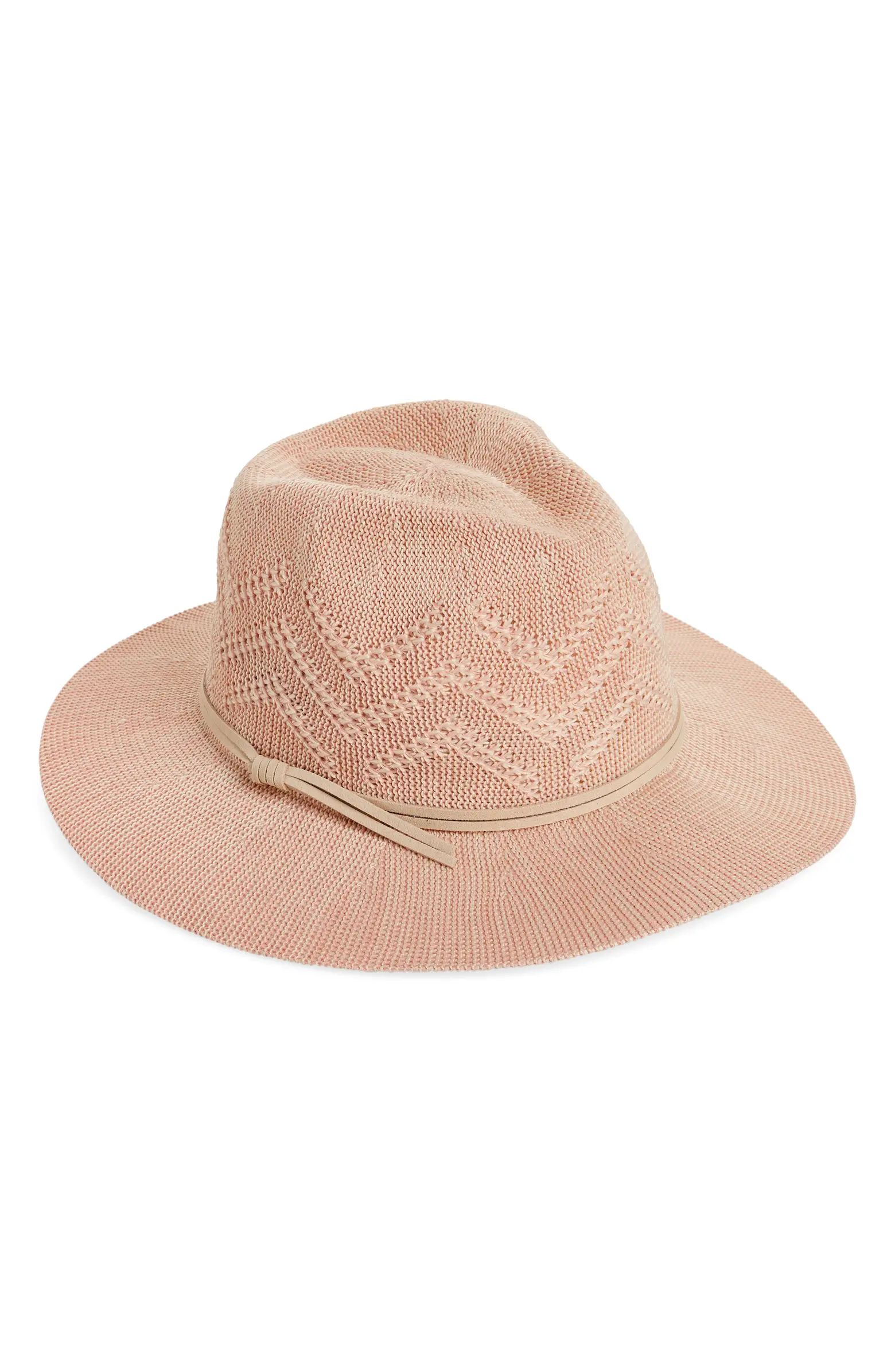 Packable Knit Wide Brim Hat | Nordstrom