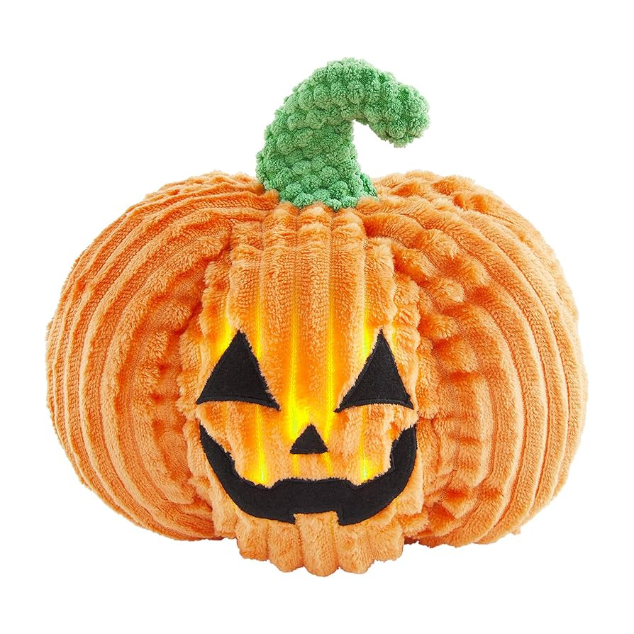 Mud Pie Plush Light Up, Pumpkin | Amazon (US)