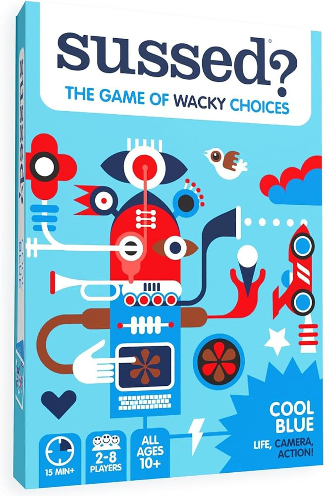 SUSSED The Wacky ‘What Would I Do?’ Card Game - Stocking Stuffer for Teens, Boys, Girls - Soc... | Amazon (US)