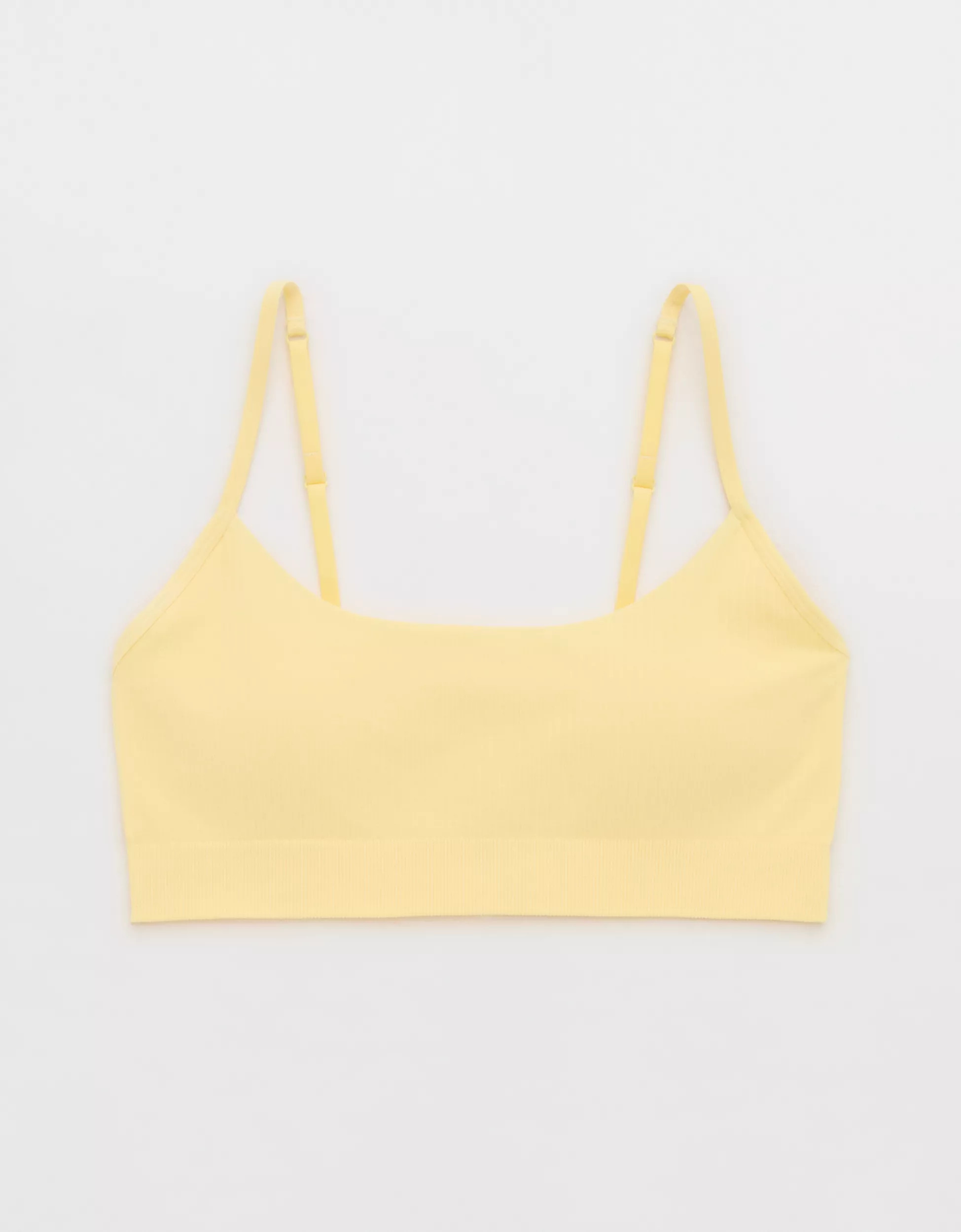 Superchill Seamless Rib Padded Scoop Bralette | Aerie