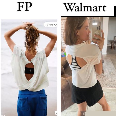  Loving these finds and have already wore them several times! The tank has built in pads and a ribbed material - comes in black too. The sports bra is 10/10 and the tee is giving fp. Tennis dress has built in shorts, pads and a ribbed texture giving alo ✨ 
.
#walmart #walmartfinds #walmartfashion #casualfashion #casualfinds #momstyle #athleisure #athleisurewear

#LTKSaleAlert #LTKActive #LTKFitness