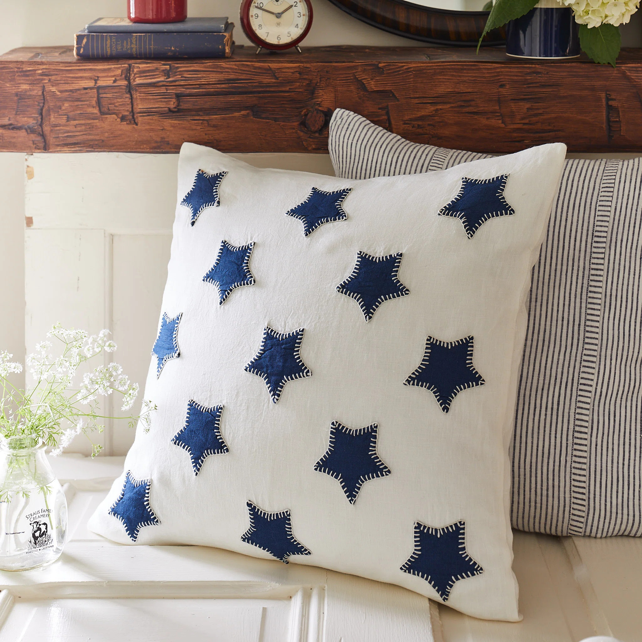 Taylor Linens Stars Americana Throw Pillow | Wayfair | Wayfair North America