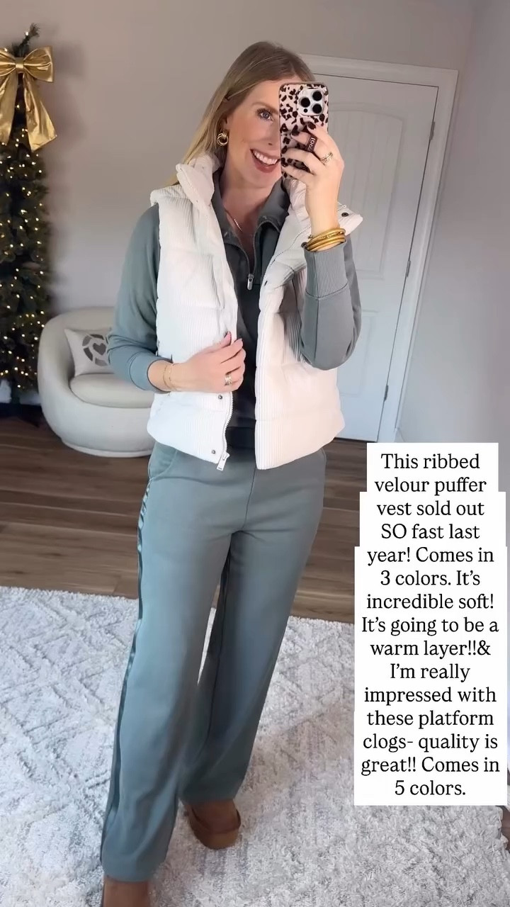 Walmart try on, lounge set, puffer vest 

#LTKStyleTip #LTKFindsUnder50 #LTKActive