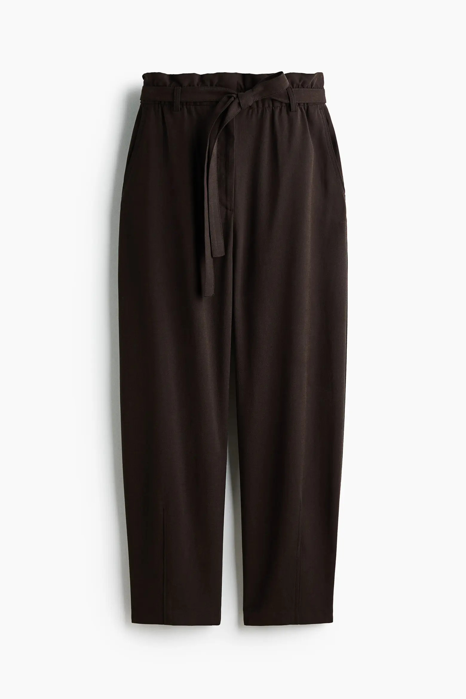 Tie-belt Barrel-leg Pants (Women) | Nordstrom | Nordstrom