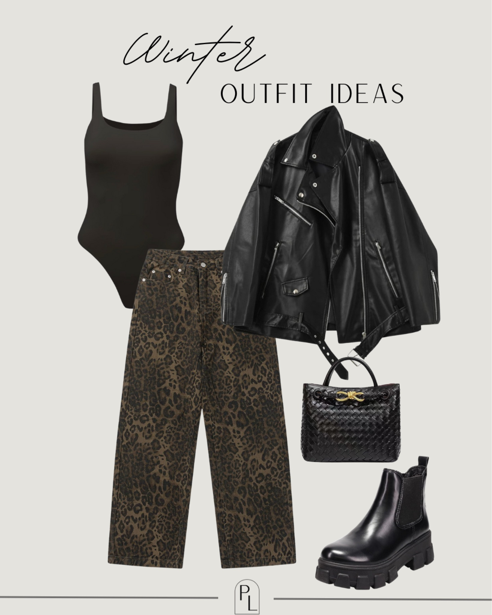 Winter outfit idea with cheetah pants 

#LTKstyletip #LTKSeasonal #LTKfindsunder50