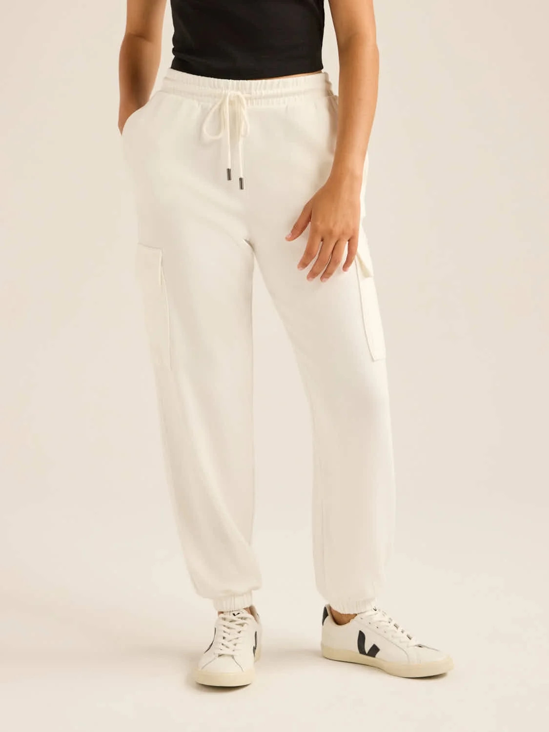 Scoop Women’s and Women's Plus Ultimate ScubaKnit Cargo Joggers, Sizes XS-4X - Walmart.com | Walmart (US)