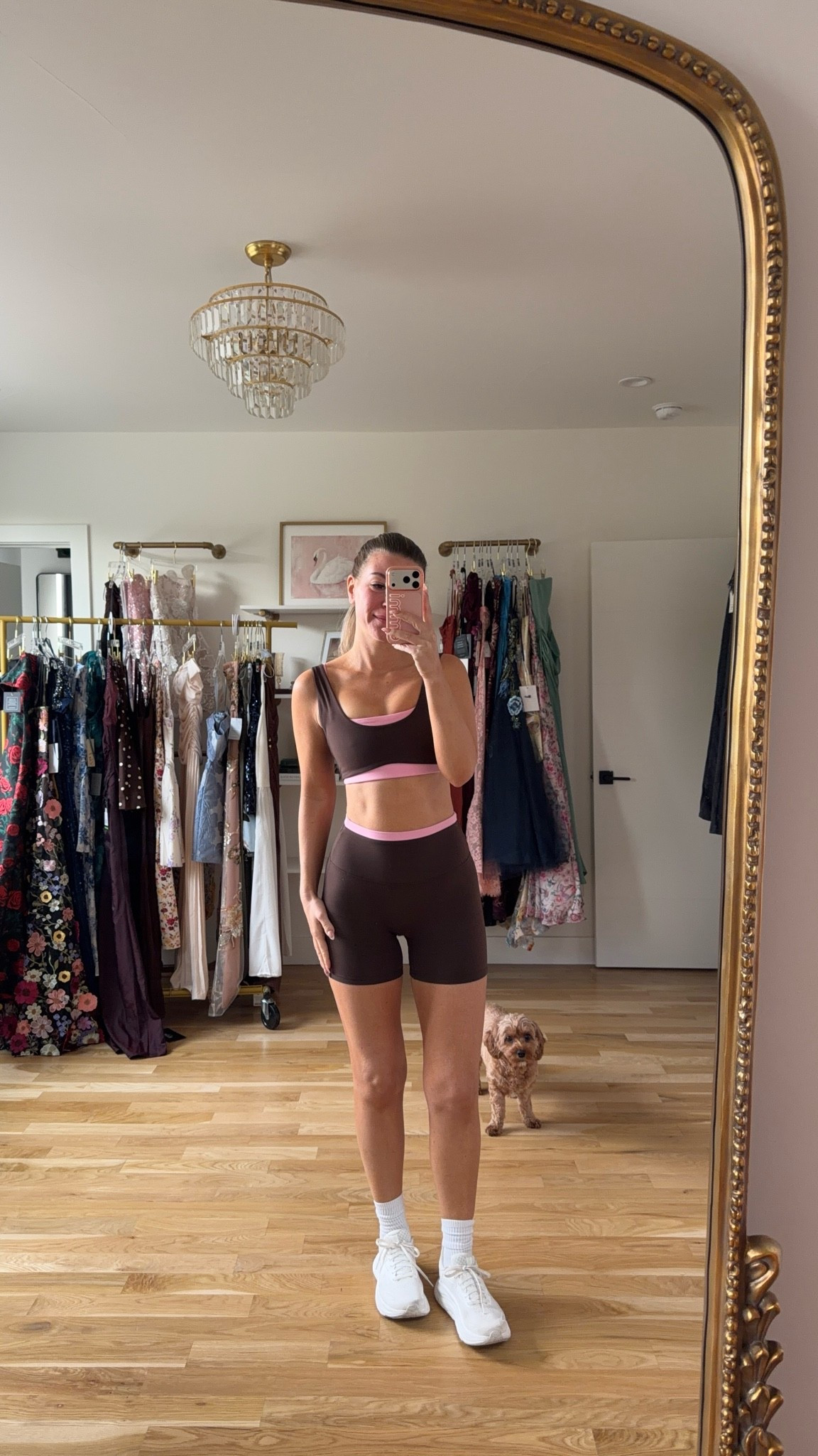 abercrombie mocha & pink double layered matching workout set 🤎

I’m 5’4 and wearing my usual smalls

athletic wear, workout set, biker shorts, sports bra, running, hiking, lifting, exercise clothes, outdoor, summer, fall, set, active set

#LTKootd #LTKActive #LTKgrwm
