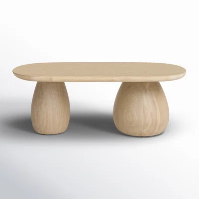 Reidan Solid Wood Single Coffee Table | AllModern
