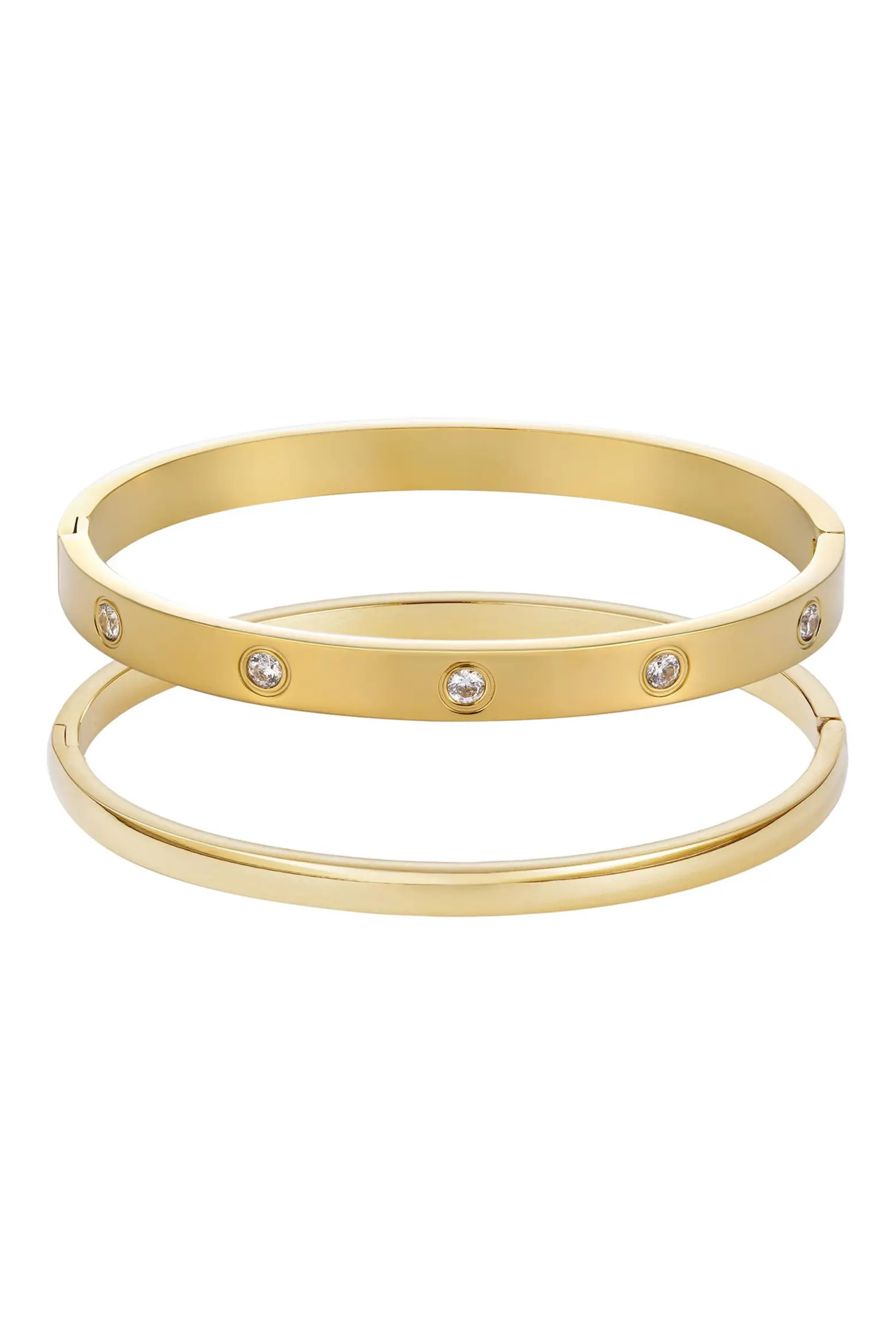 Adornia Set of 2 Bangle Bracelets (Women) | Nordstromrack | Nordstrom Rack