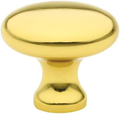 Emtek 86013 Providence 1 Inch Diameter Mushroom Cabinet Knob from the American C, Polished Brass | Amazon (US)