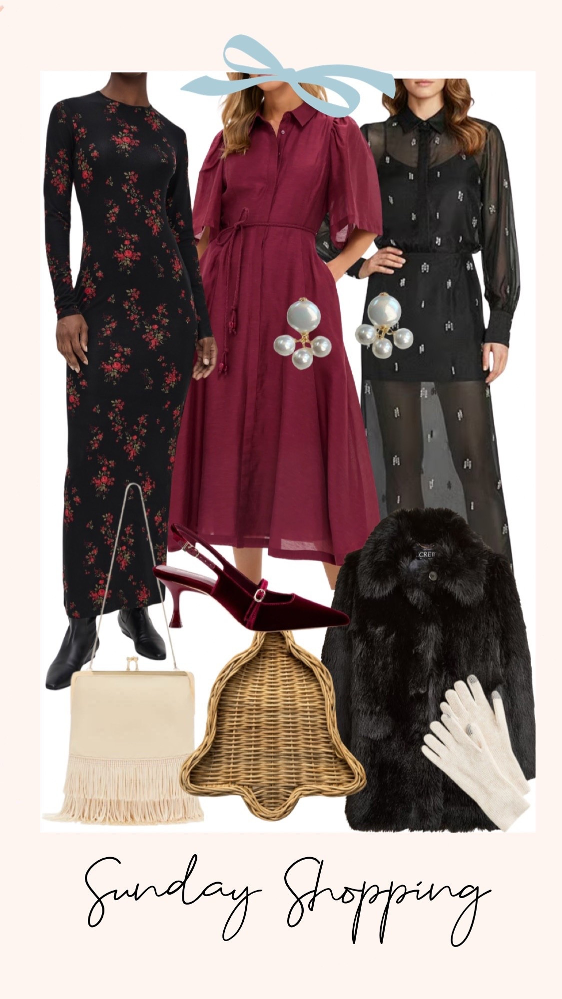 Sunday Shopping. Holiday outfits. Christmas outfit.  Gifts for her. New Year’s Eve outfits  

#LTKHoliday #LTKGiftGuide #LTKootd